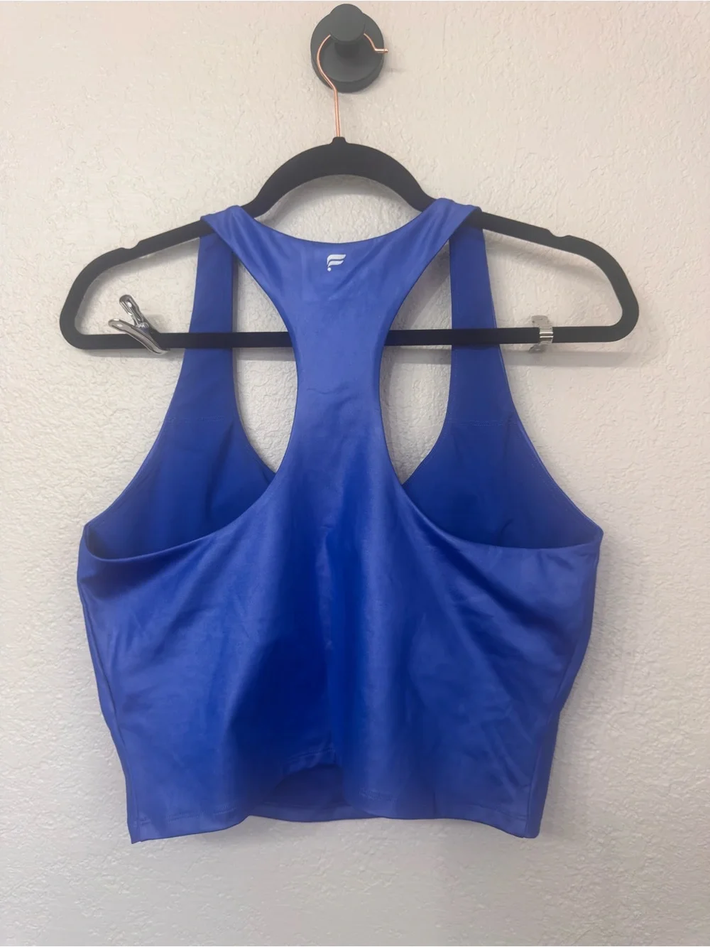 Fabletics Electric Blue Racerback Tank and High-Waist Leggings - Picture 3 of 13